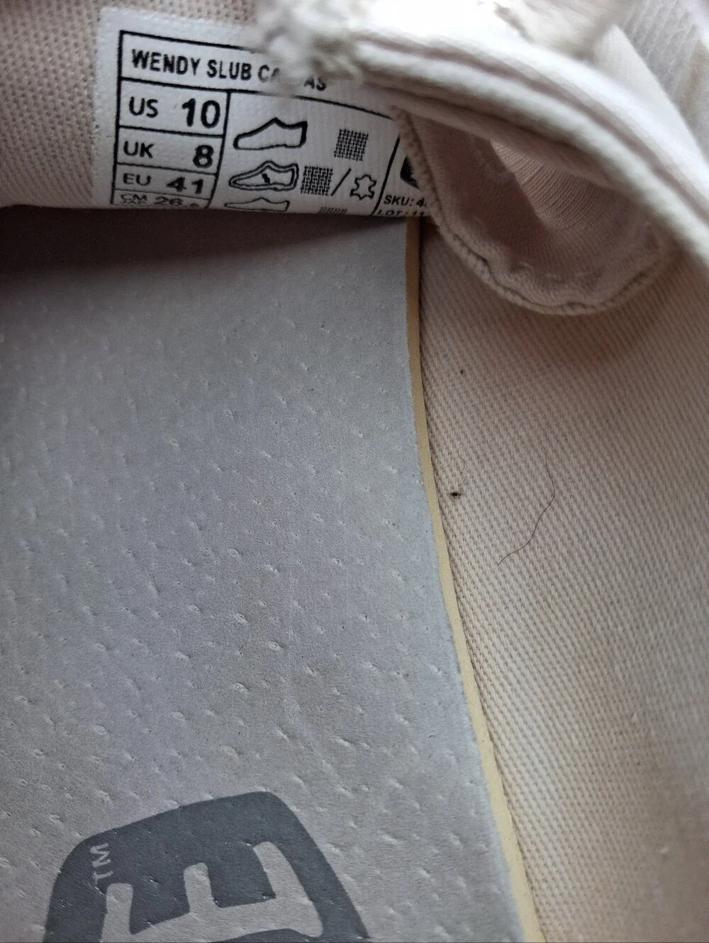 Hey Dude Men's Slip-On Loafers in Light Beige Canvas Size 10